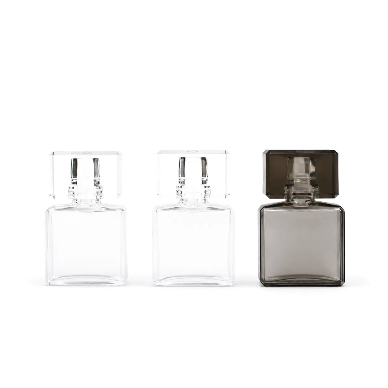 Travel-size and body spray bottles from IBM process