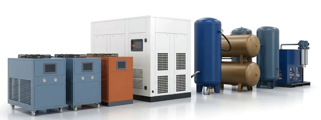Auxiliary Machinery - Industrial Chiller and Mould Temperature Controller