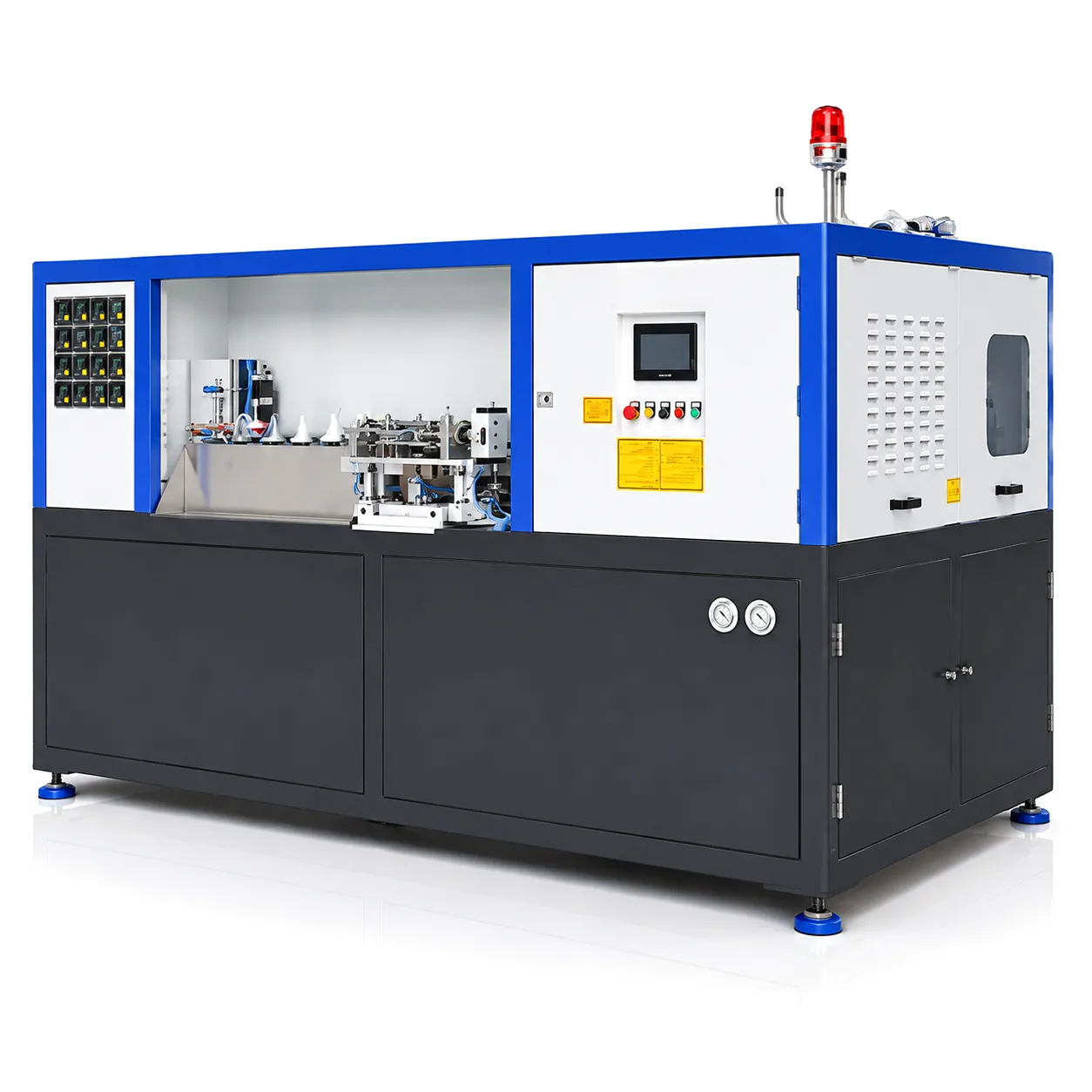Crafts Special-shaped Bottle Blow Moulding Machine Front View
