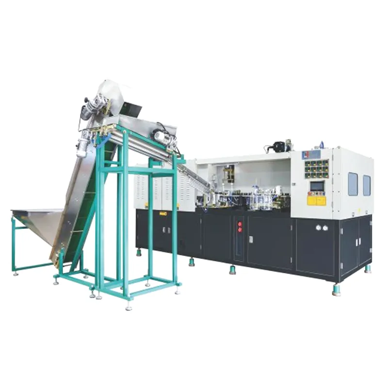 Edible Oil Bottle Handle Bottle Series Blow Moulding Machine Side View